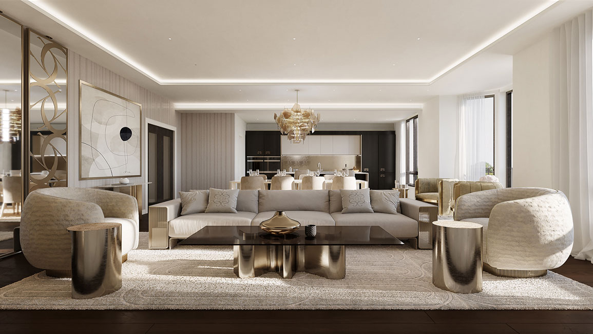 Interior design – ELIE SAAB Residences